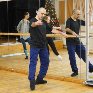 Zajęcia baletowe z Klausem Melitą